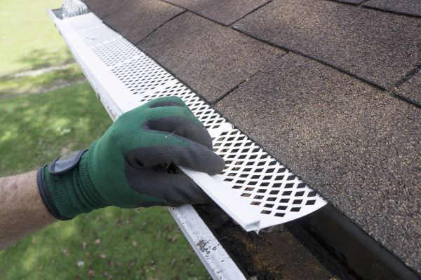 Gutter Filter Installation in Shelby